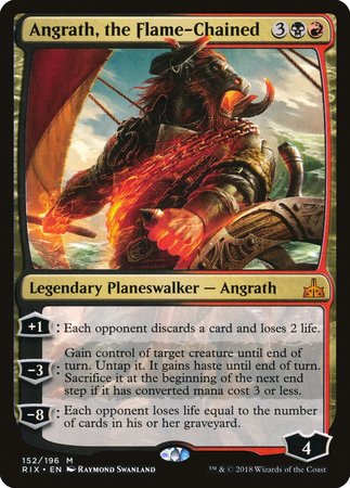 Angrath, the Flame-Chained [Rivals of Ixalan] | Eastridge Sports Cards & Games