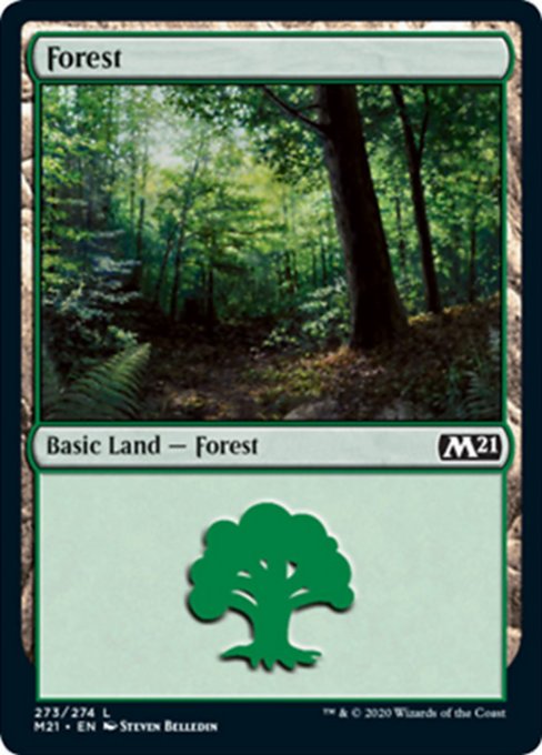Forest (273) [Core Set 2021] | Eastridge Sports Cards & Games