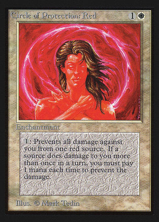 Circle of Protection: Red (IE) [Intl. Collectors’ Edition] | Eastridge Sports Cards & Games