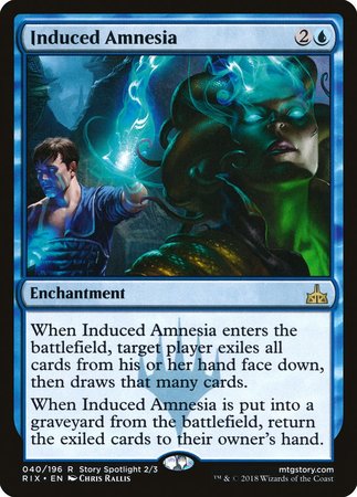 Induced Amnesia [Rivals of Ixalan] | Eastridge Sports Cards & Games