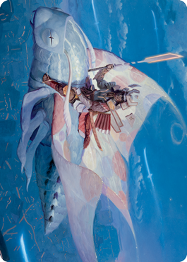 Sky-Blessed Samurai Art Card [Kamigawa: Neon Dynasty Art Series] | Eastridge Sports Cards & Games