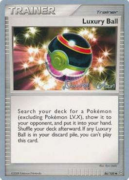 Luxury Ball (86/100) (Stallgon - David Cohen) [World Championships 2009] | Eastridge Sports Cards & Games