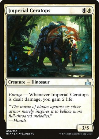 Imperial Ceratops [Rivals of Ixalan] | Eastridge Sports Cards & Games