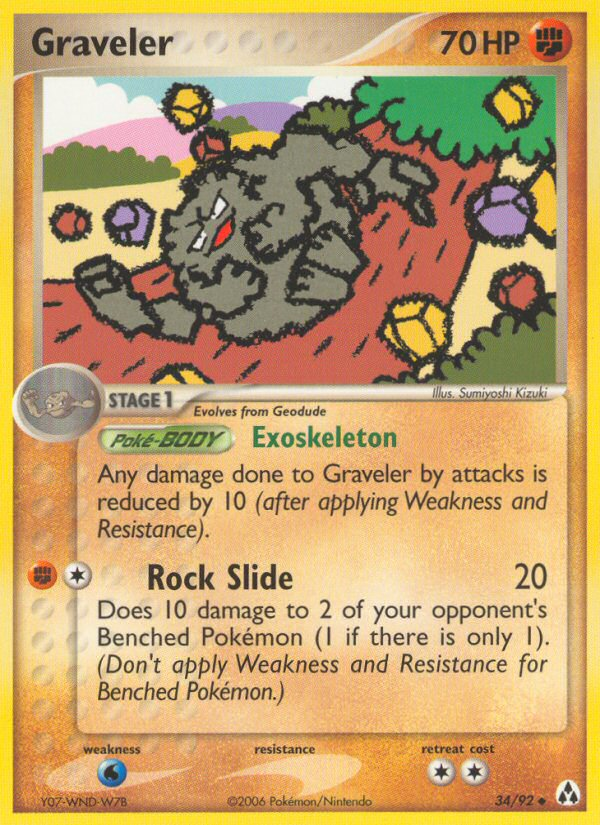 Graveler (34/92) [EX: Legend Maker] | Eastridge Sports Cards & Games