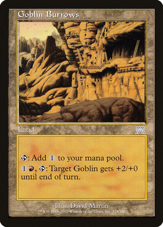 Goblin Burrows [Onslaught] | Eastridge Sports Cards & Games
