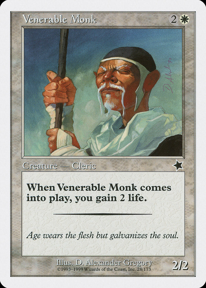 Venerable Monk [Starter 1999] | Eastridge Sports Cards & Games