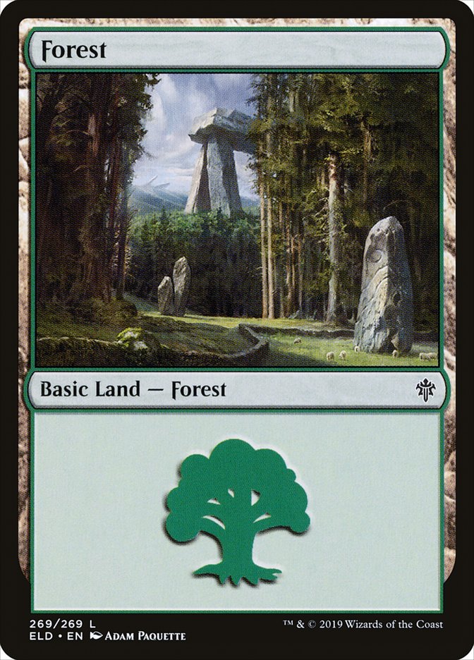 Forest (269) [Throne of Eldraine] | Eastridge Sports Cards & Games