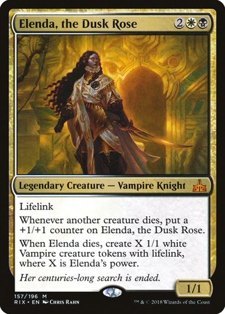 Elenda, the Dusk Rose [Rivals of Ixalan] | Eastridge Sports Cards & Games