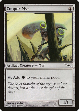 Copper Myr [Mirrodin] | Eastridge Sports Cards & Games