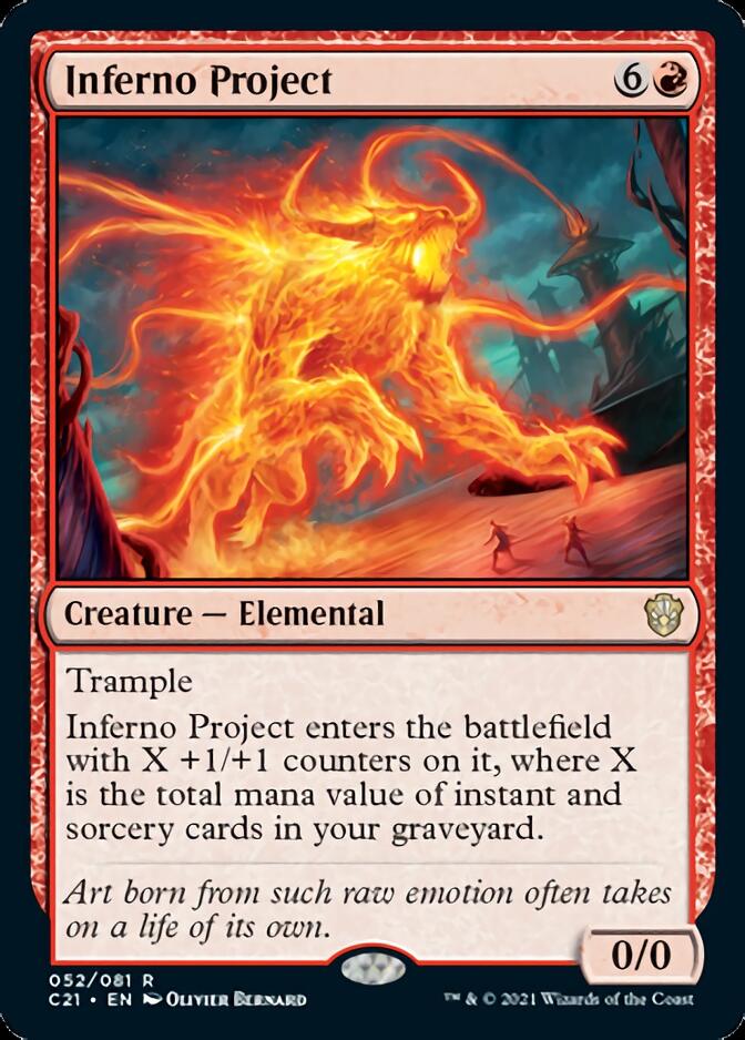 Inferno Project [Commander 2021] | Eastridge Sports Cards & Games