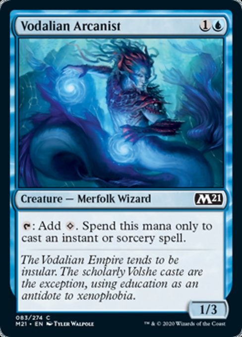 Vodalian Arcanist [Core Set 2021] | Eastridge Sports Cards & Games