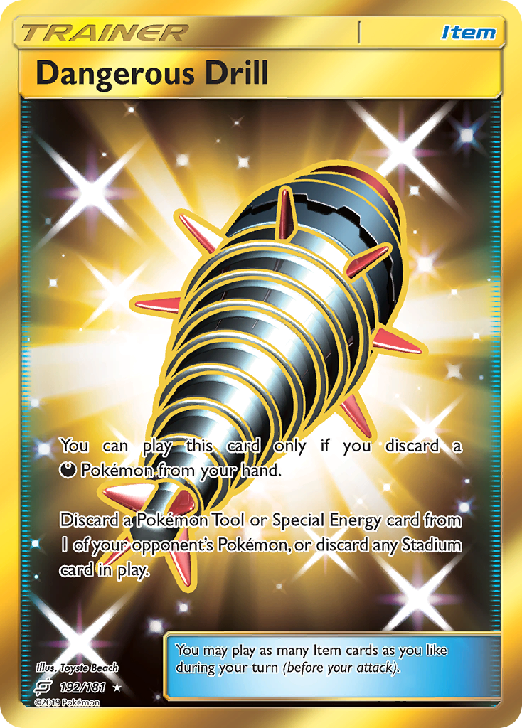 Dangerous Drill (192/181) [Sun & Moon: Team Up] | Eastridge Sports Cards & Games