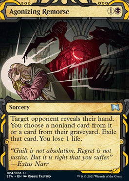 Agonizing Remorse (Etched Foil) [Strixhaven Mystical Archive] | Eastridge Sports Cards & Games