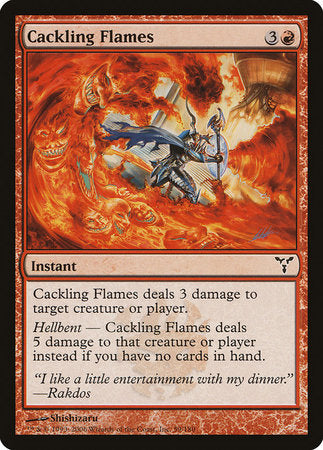 Cackling Flames [Dissension] | Eastridge Sports Cards & Games