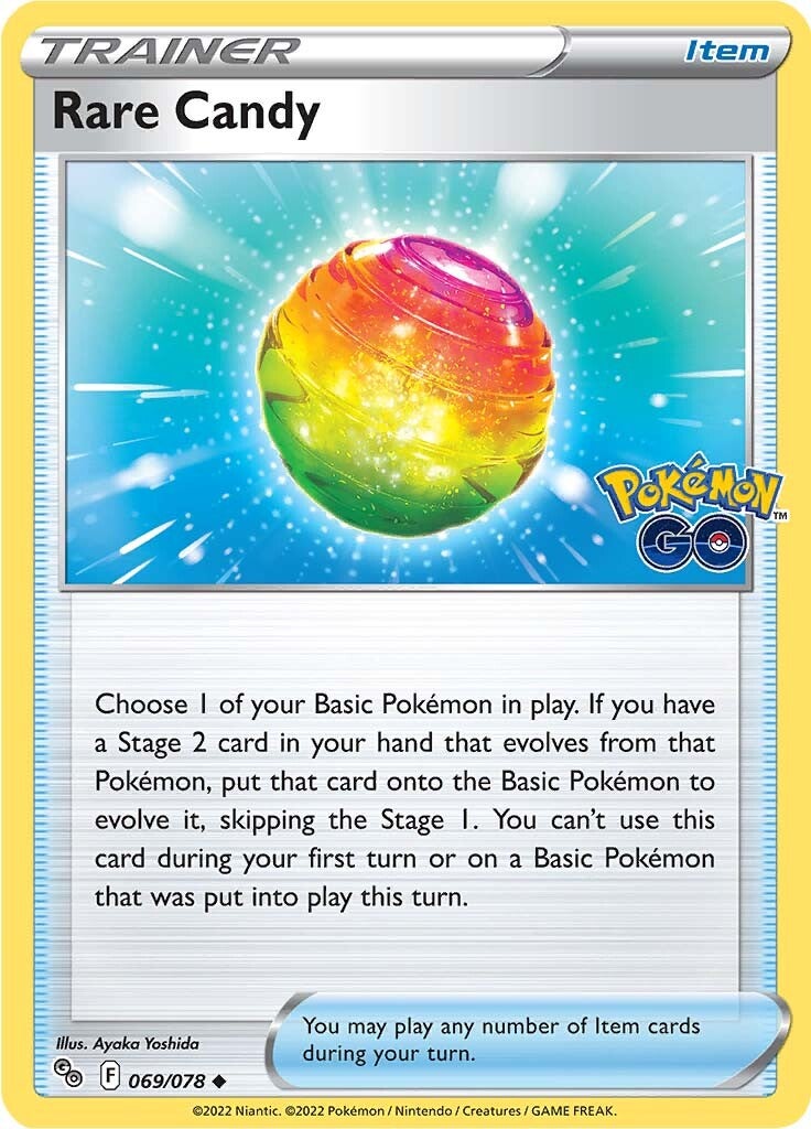 Rare Candy (069/078) [Pokémon GO] | Eastridge Sports Cards & Games