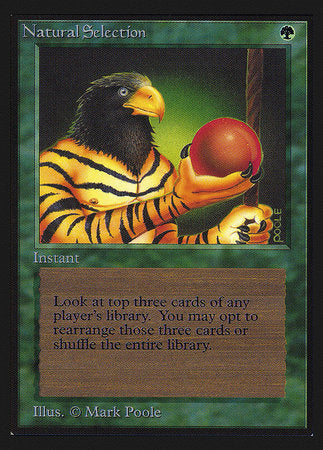Natural Selection (IE) [Intl. Collectors’ Edition]