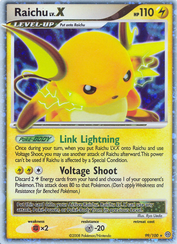 Raichu LV.X (99/100) [Diamond & Pearl: Stormfront] | Eastridge Sports Cards & Games