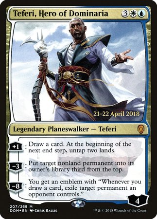 Teferi, Hero of Dominaria [Dominaria Promos] | Eastridge Sports Cards & Games