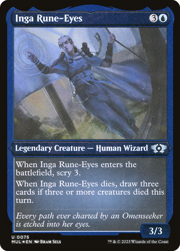 Inga Rune-Eyes (Foil Etched) [Multiverse Legends] | Eastridge Sports Cards & Games