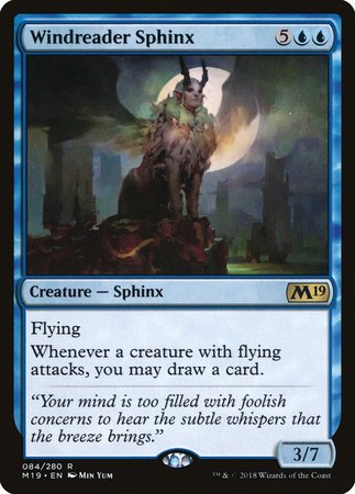 Windreader Sphinx [Core Set 2019] | Eastridge Sports Cards & Games