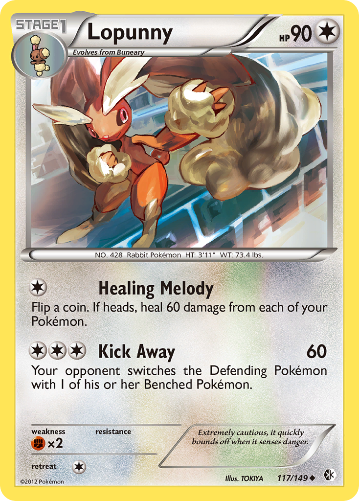 Lopunny (117/149) [Black & White: Boundaries Crossed] | Eastridge Sports Cards & Games