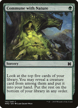 Commune with Nature [Modern Masters 2015] | Eastridge Sports Cards & Games