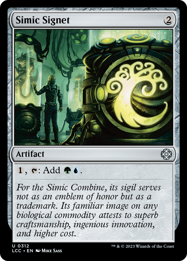 Simic Signet [The Lost Caverns of Ixalan Commander] | Eastridge Sports Cards & Games
