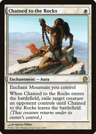 Chained to the Rocks [Theros] | Eastridge Sports Cards & Games