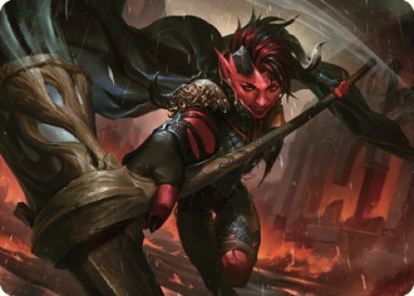 Karlach, Fury of Avernus Art Card (34) [Commander Legends: Battle for Baldur's Gate Art Series] | Eastridge Sports Cards & Games