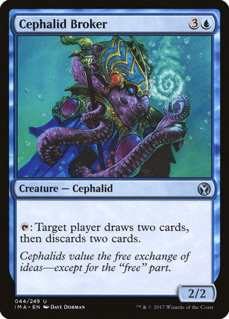 Cephalid Broker [Iconic Masters] | Eastridge Sports Cards & Games