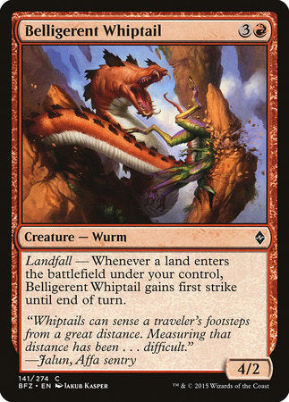 Belligerent Whiptail [Battle for Zendikar] | Eastridge Sports Cards & Games