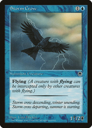 Storm Crow (Reminder Text) [Portal Demo Game] | Eastridge Sports Cards & Games