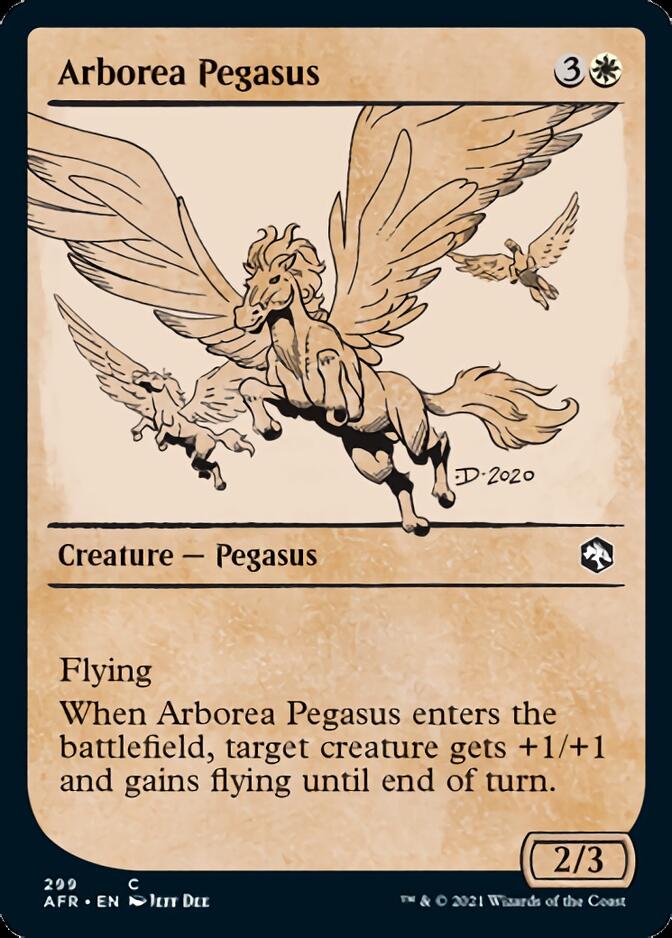 Arborea Pegasus (Showcase) [Dungeons & Dragons: Adventures in the Forgotten Realms] | Eastridge Sports Cards & Games