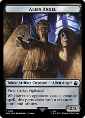 Alien Angel // Alien Insect Double-Sided Token [Doctor Who Tokens] | Eastridge Sports Cards & Games