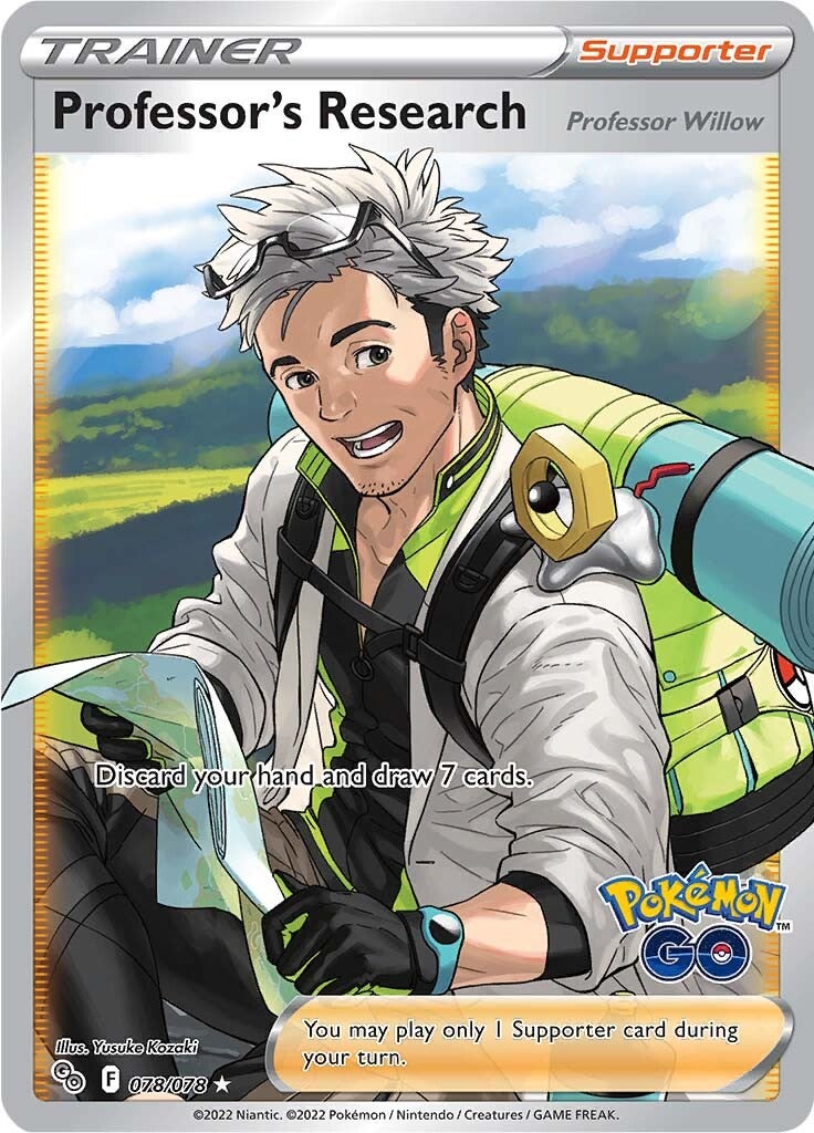 Professor's Research (078/078) [Pokémon GO] | Eastridge Sports Cards & Games