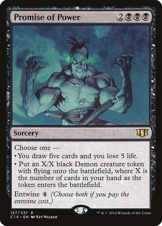 Promise of Power [Commander 2014] | Eastridge Sports Cards & Games