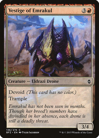 Vestige of Emrakul [Battle for Zendikar] | Eastridge Sports Cards & Games