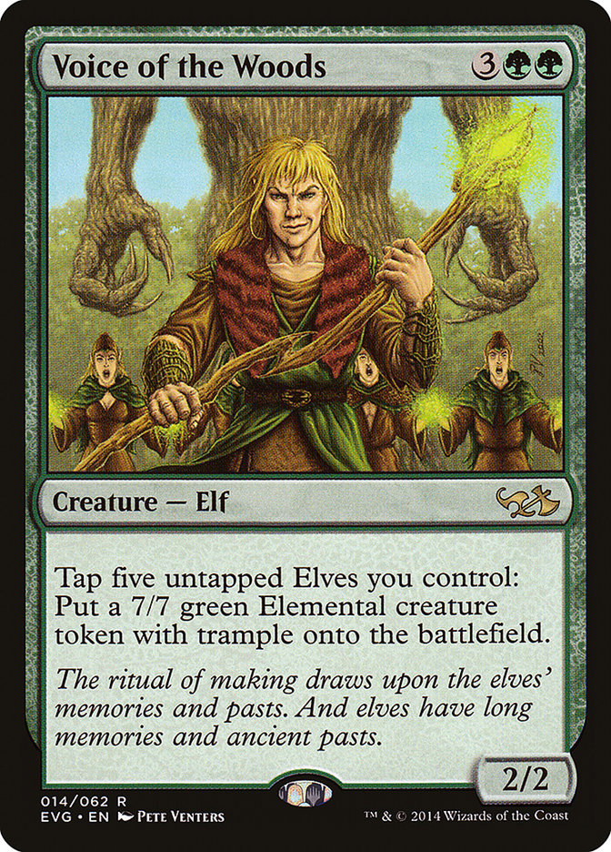 Voice of the Woods (Elves vs. Goblins) [Duel Decks Anthology] | Eastridge Sports Cards & Games