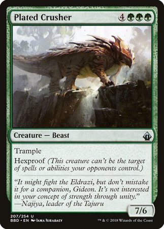 Plated Crusher [Battlebond] | Eastridge Sports Cards & Games