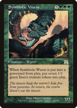 Symbiotic Wurm [Onslaught] | Eastridge Sports Cards & Games