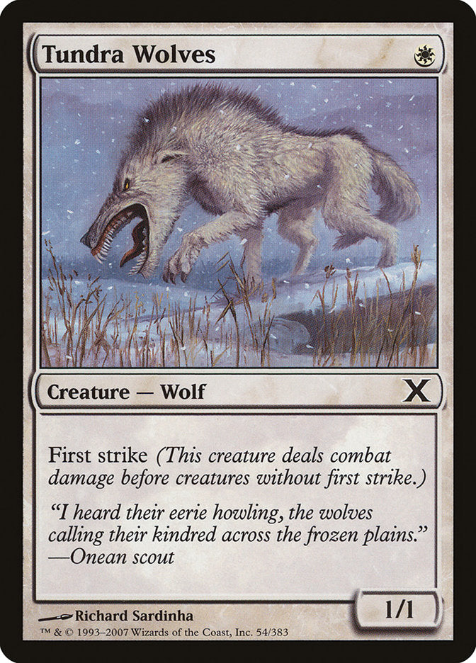 Tundra Wolves [Tenth Edition] | Eastridge Sports Cards & Games