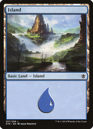 Island (257) [Khans of Tarkir] | Eastridge Sports Cards & Games
