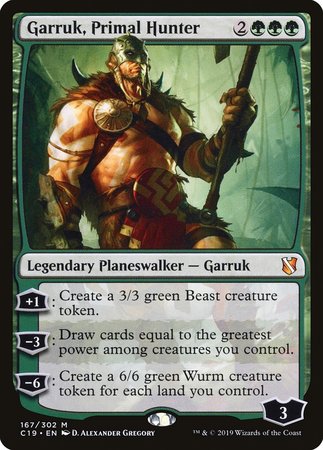 Garruk, Primal Hunter [Commander 2019] | Eastridge Sports Cards & Games