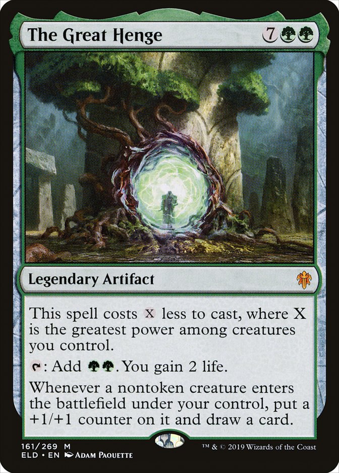 The Great Henge [Throne of Eldraine] | Eastridge Sports Cards & Games