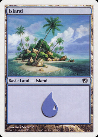 Island (337) [Eighth Edition] | Eastridge Sports Cards & Games