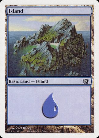 Island (338) [Eighth Edition] | Eastridge Sports Cards & Games