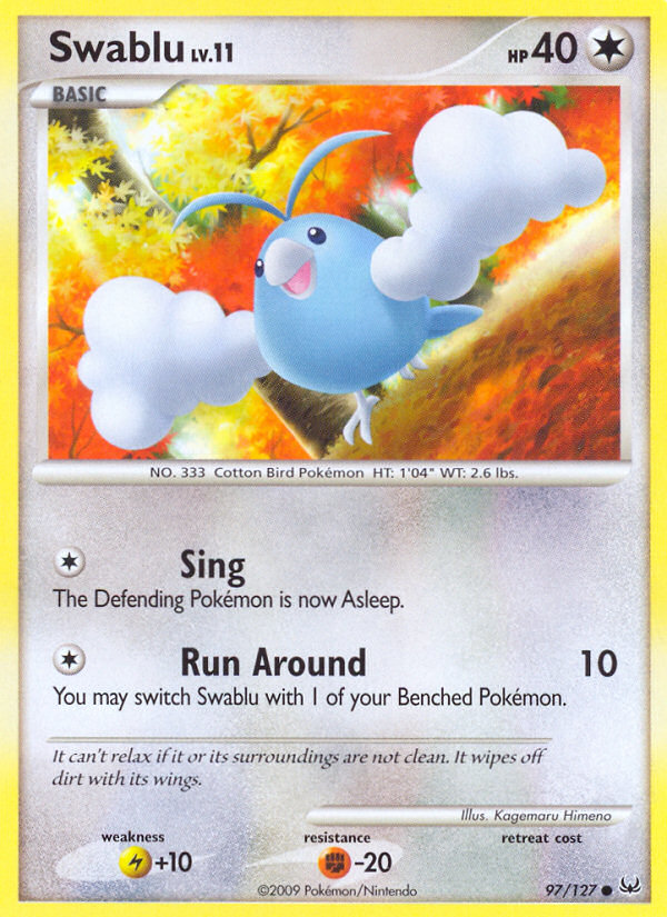 Swablu (97/127) [Platinum: Base Set] | Eastridge Sports Cards & Games