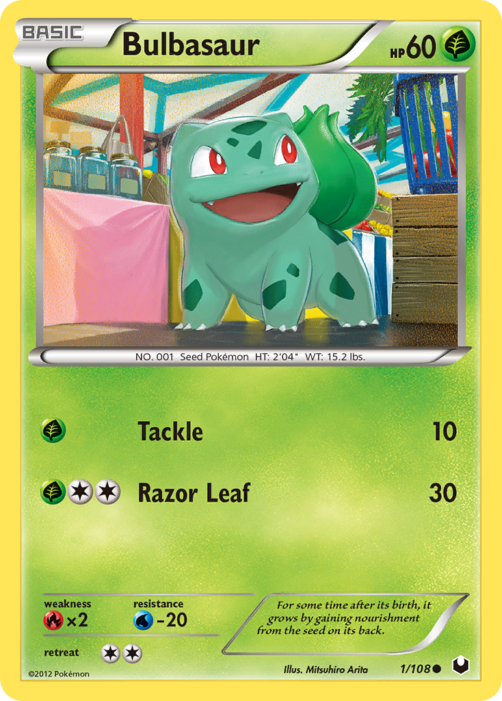 Bulbasaur (1/108) [Black & White: Dark Explorers] | Eastridge Sports Cards & Games