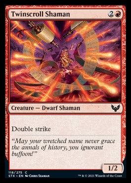 Twinscroll Shaman [Strixhaven: School of Mages] | Eastridge Sports Cards & Games