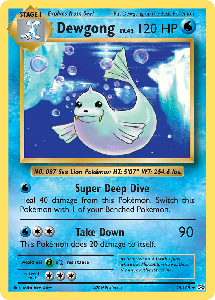 Dewgong (29/108) [XY: Evolutions] | Eastridge Sports Cards & Games